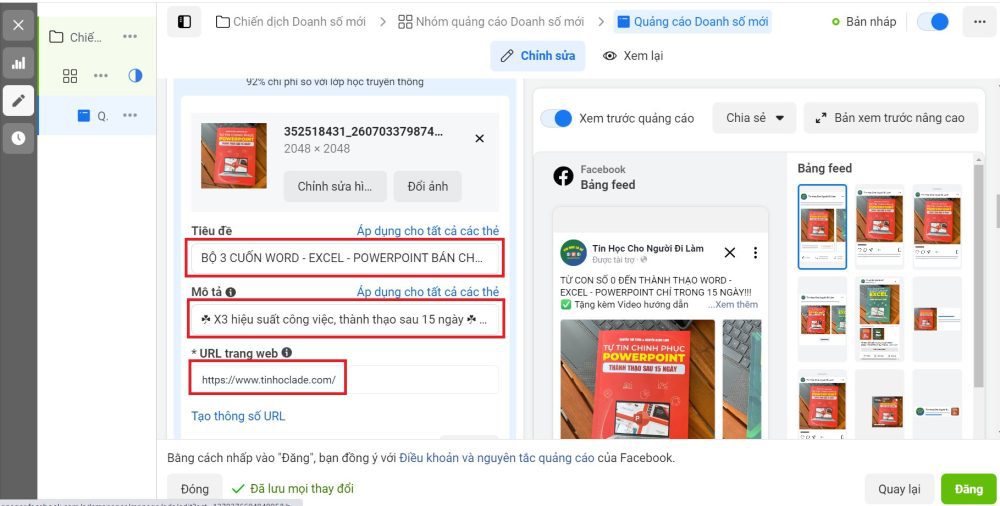 Quảng cáo xoay vòng carousel