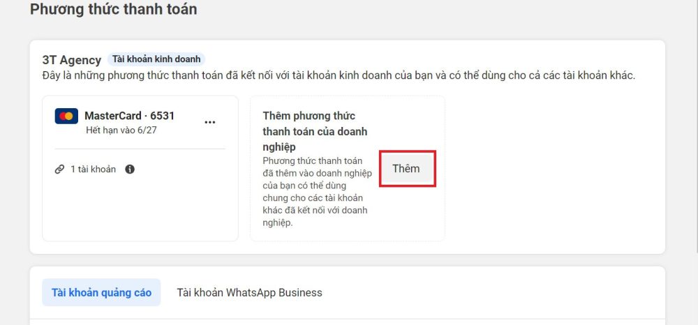 cách tạo tài khoản BM Facebook