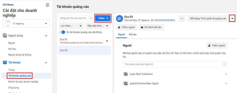 cách tạo tài khoản BM Facebook