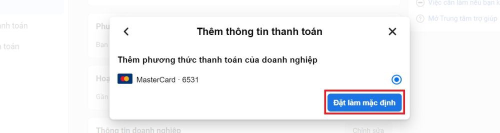 cách tạo tài khoản BM Facebook