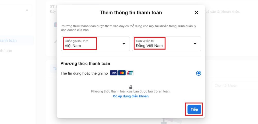 cách tạo tài khoản BM Facebook