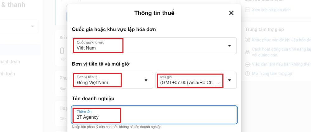 cách tạo tài khoản BM Facebook