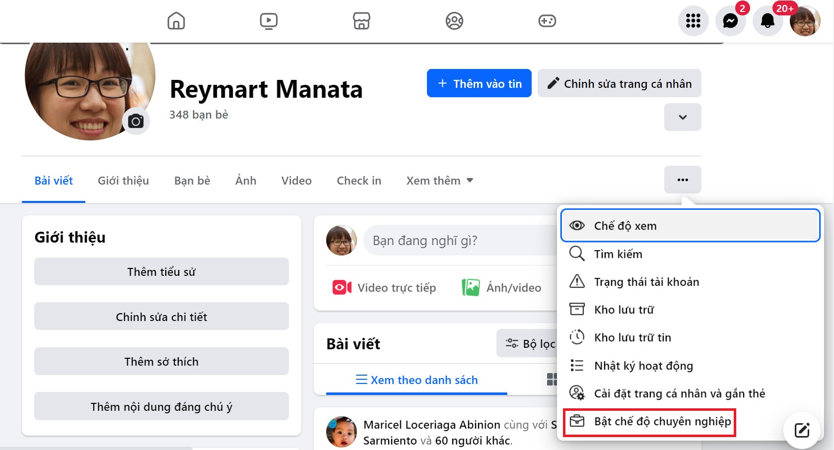 Chạy Quảng Cáo Tài Khoản Facebook Cá Nhân