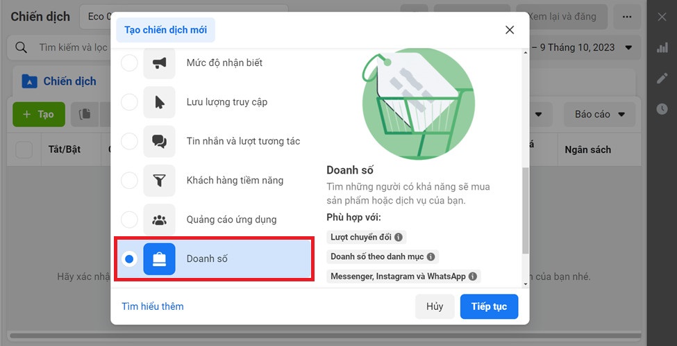 cách chạy quảng cáo chuyển đổi Landing Page