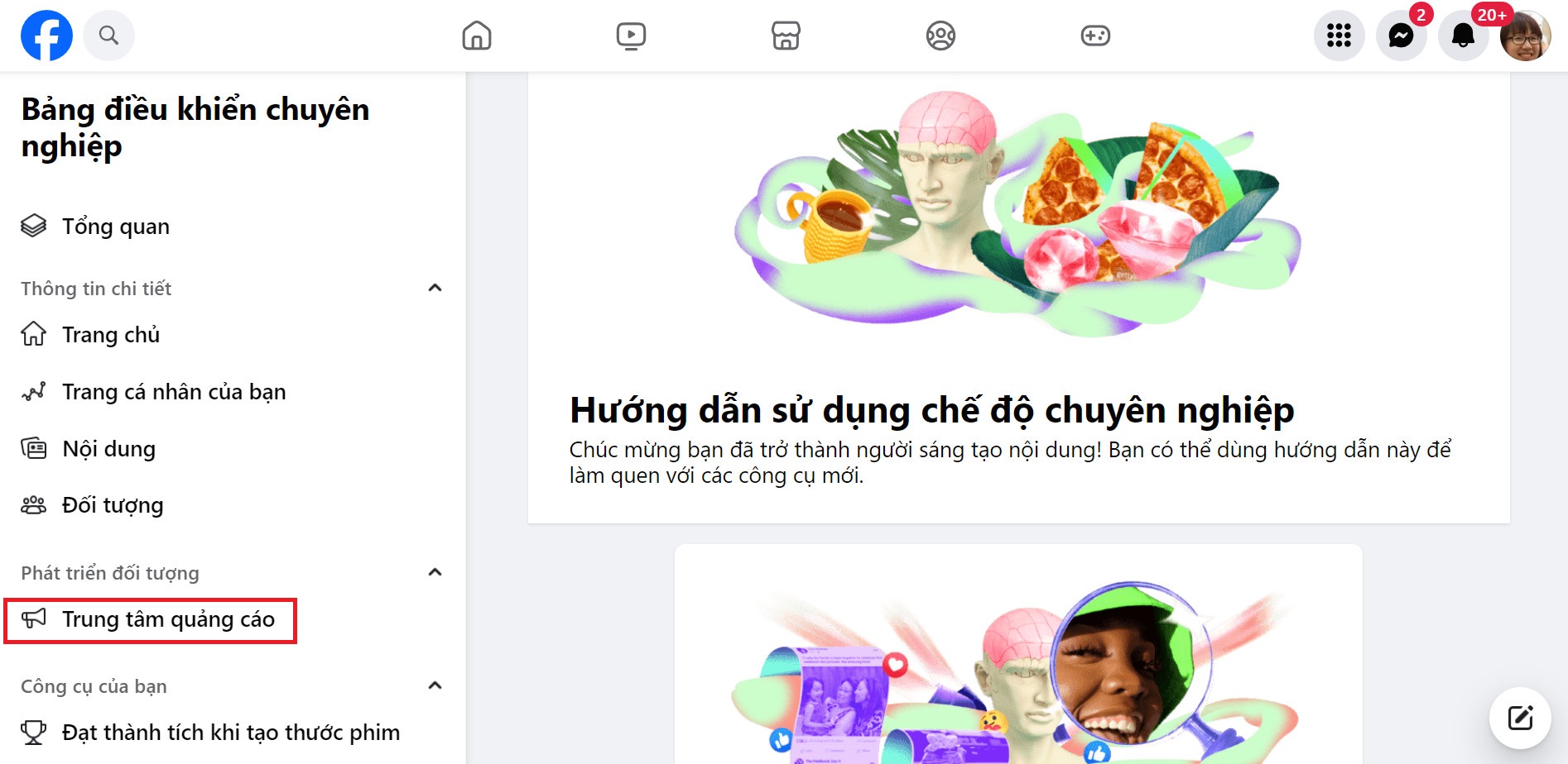 Chạy Quảng Cáo Tài Khoản Facebook Cá Nhân