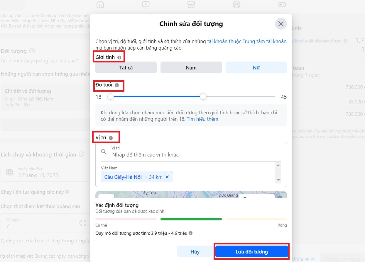 Chạy Quảng Cáo Tài Khoản Facebook Cá Nhân